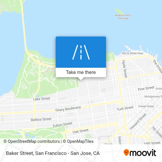 Baker Street map
