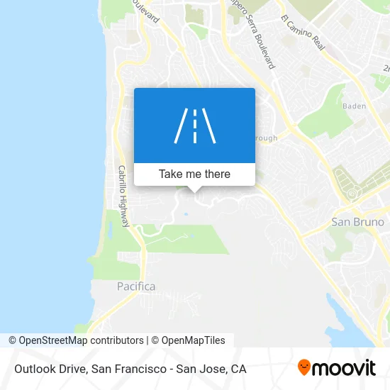 Outlook Drive map