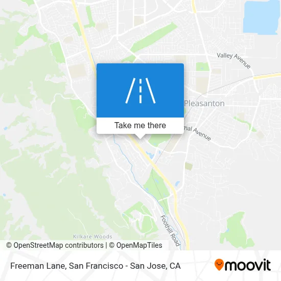 Freeman Lane map