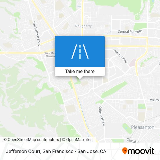 Mapa de Jefferson Court
