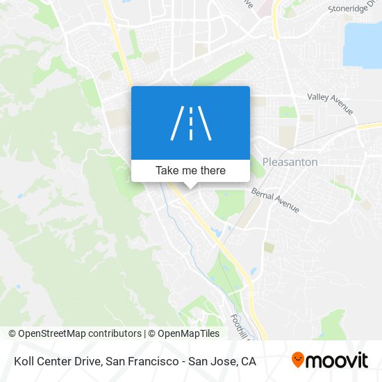 Koll Center Drive map