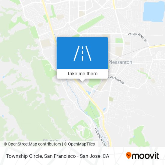 Township Circle map