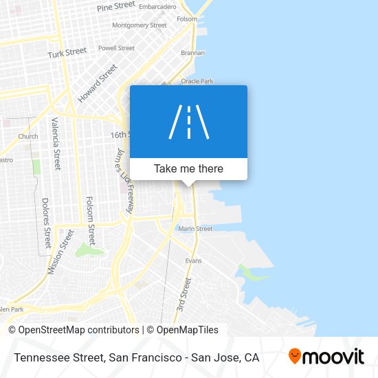 Mapa de Tennessee Street