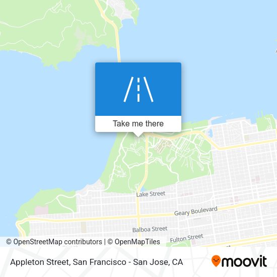 Mapa de Appleton Street