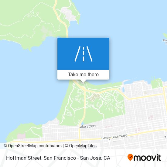 Hoffman Street map