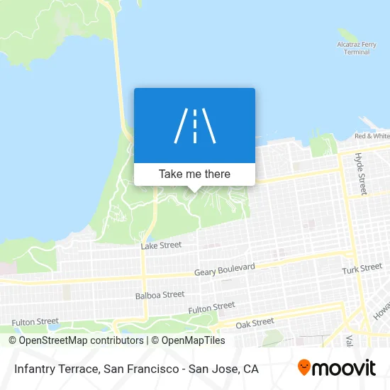 Infantry Terrace map