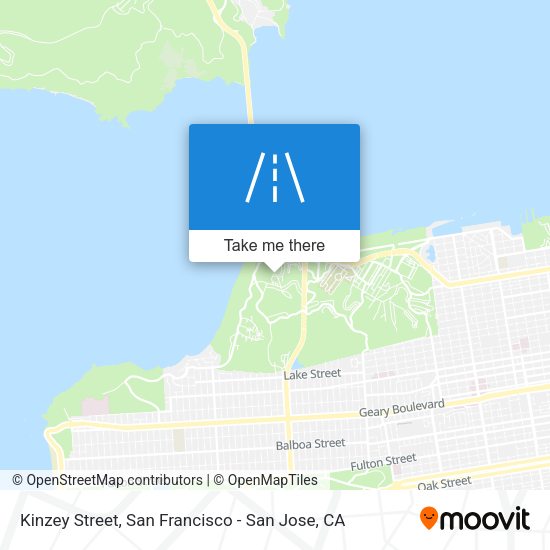 Mapa de Kinzey Street