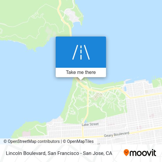 Lincoln Boulevard map