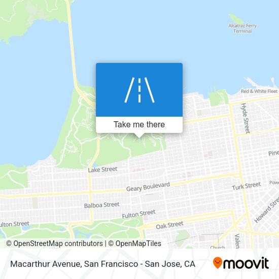 Macarthur Avenue map