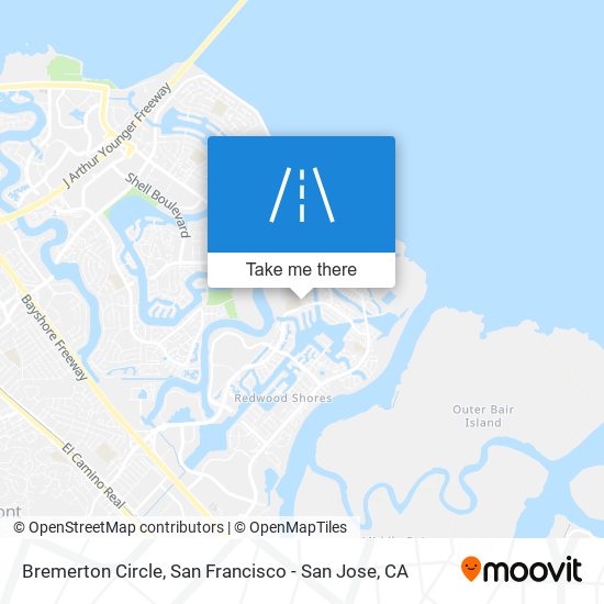 Mapa de Bremerton Circle