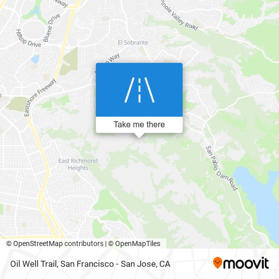 Mapa de Oil Well Trail