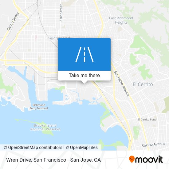 Mapa de Wren Drive