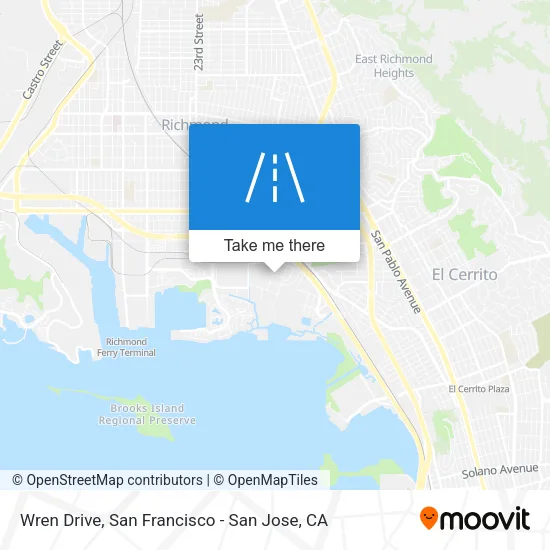 Wren Drive map