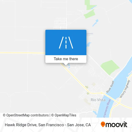 Hawk Ridge Drive map