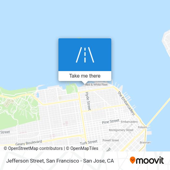 Jefferson Street map