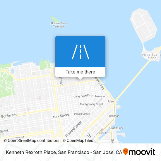 Mapa de Kenneth Rexroth Place