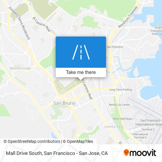 Mall Drive South map