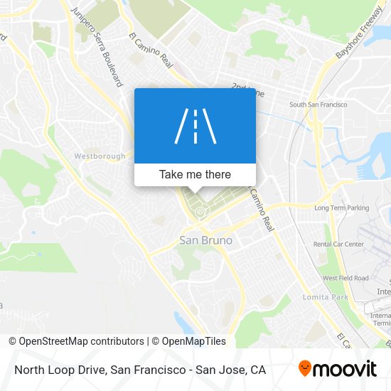 North Loop Drive map