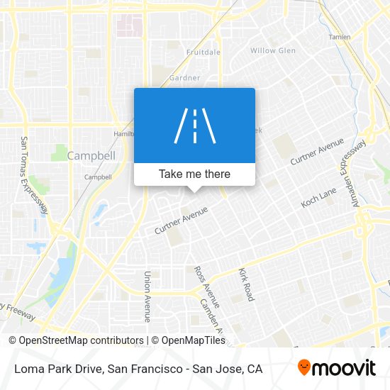 Mapa de Loma Park Drive