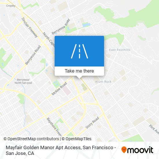 Mayfair Golden Manor Apt Access map