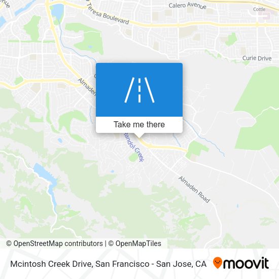 Mcintosh Creek Drive map