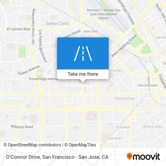 O’Connor Drive map