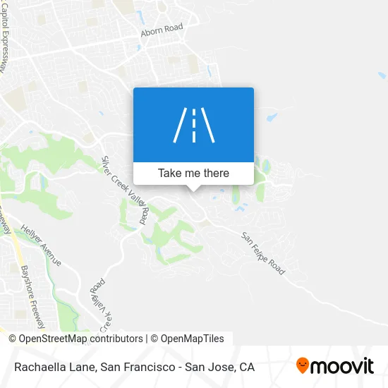 Rachaella Lane map