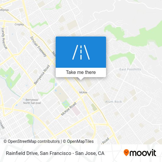 Rainfield Drive map