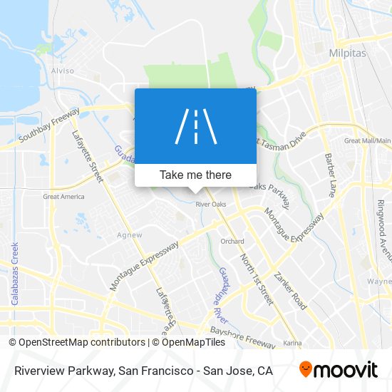 Mapa de Riverview Parkway