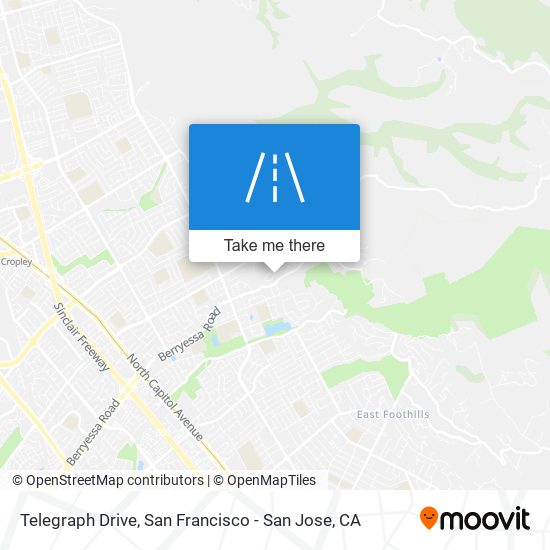 Telegraph Drive map