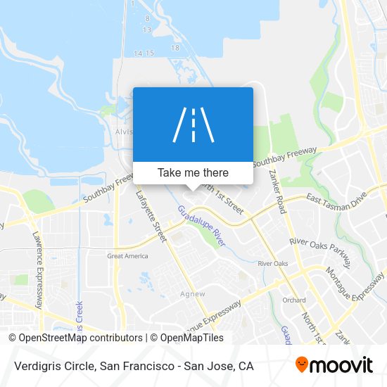 Verdigris Circle map