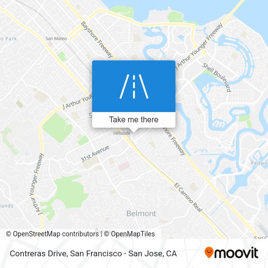 Contreras Drive map