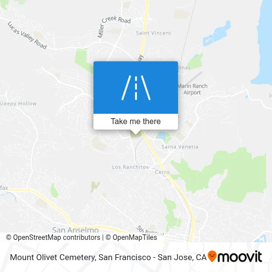 Mount Olivet Cemetery map