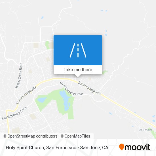 Holy Spirit Church map
