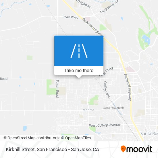 Kirkhill Street map