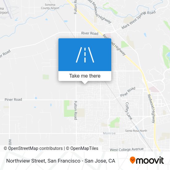 Mapa de Northview Street