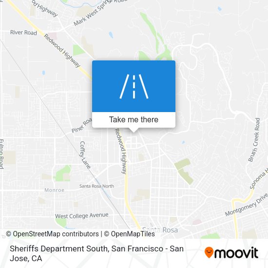 Sheriffs Department South map