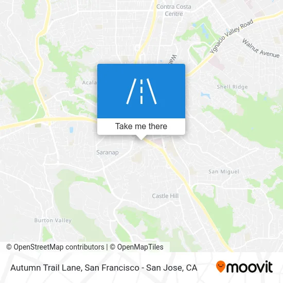 Autumn Trail Lane map