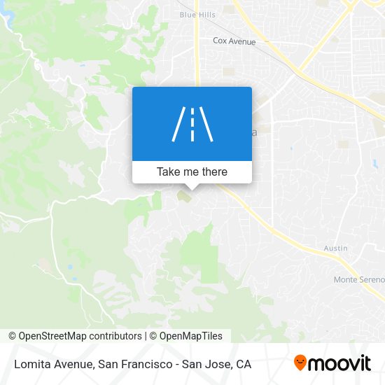 Mapa de Lomita Avenue