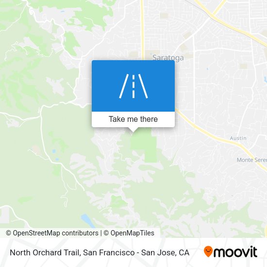 North Orchard Trail map