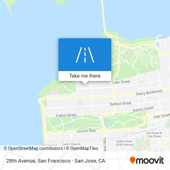 Mapa de 28th Avenue