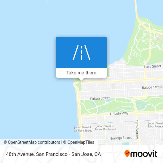 48th Avenue map