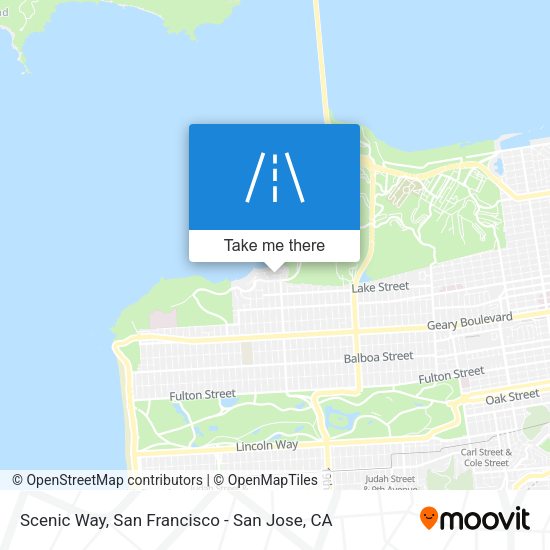 Mapa de Scenic Way