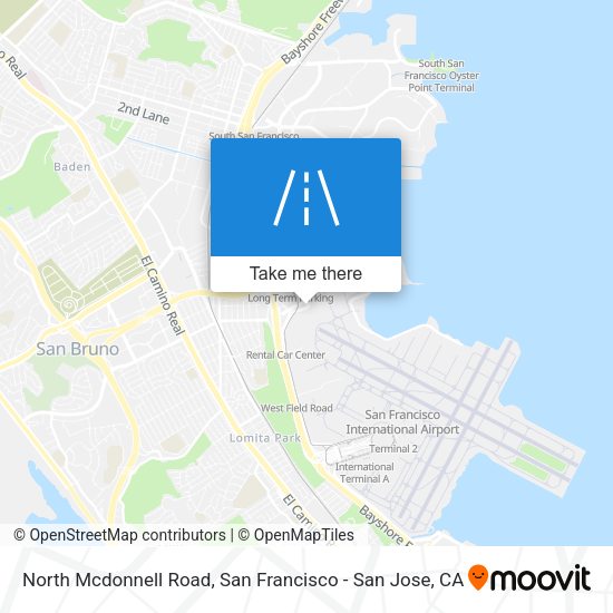 North Mcdonnell Road map