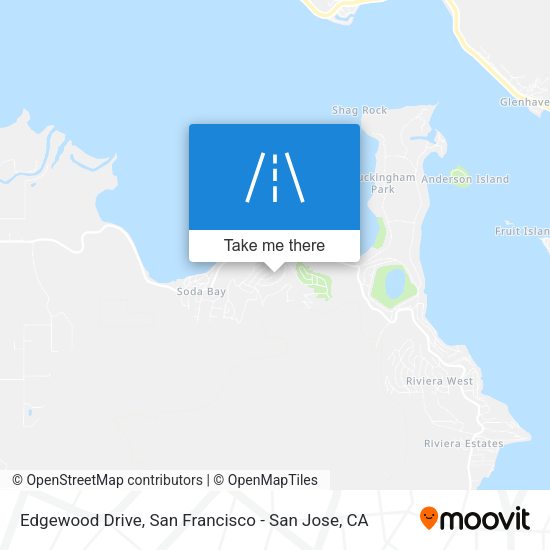 Mapa de Edgewood Drive