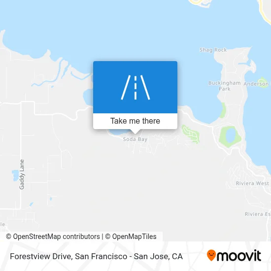 Forestview Drive map