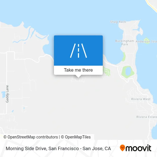 Morning Side Drive map