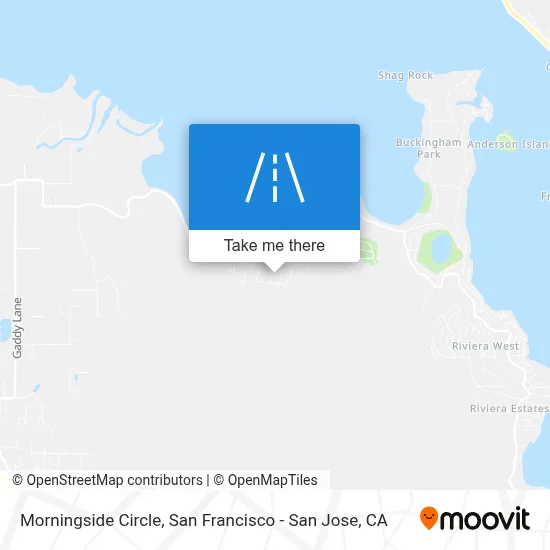 Morningside Circle map