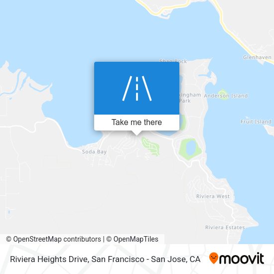 Mapa de Riviera Heights Drive