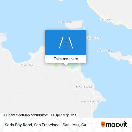 Soda Bay Road map